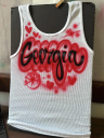 Custom Airbrush Game Day Tank Top Football Tank Top